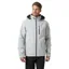 Helly Hansen Mens Crew Hooded Midlayer 2 Jacket in Grey Fog