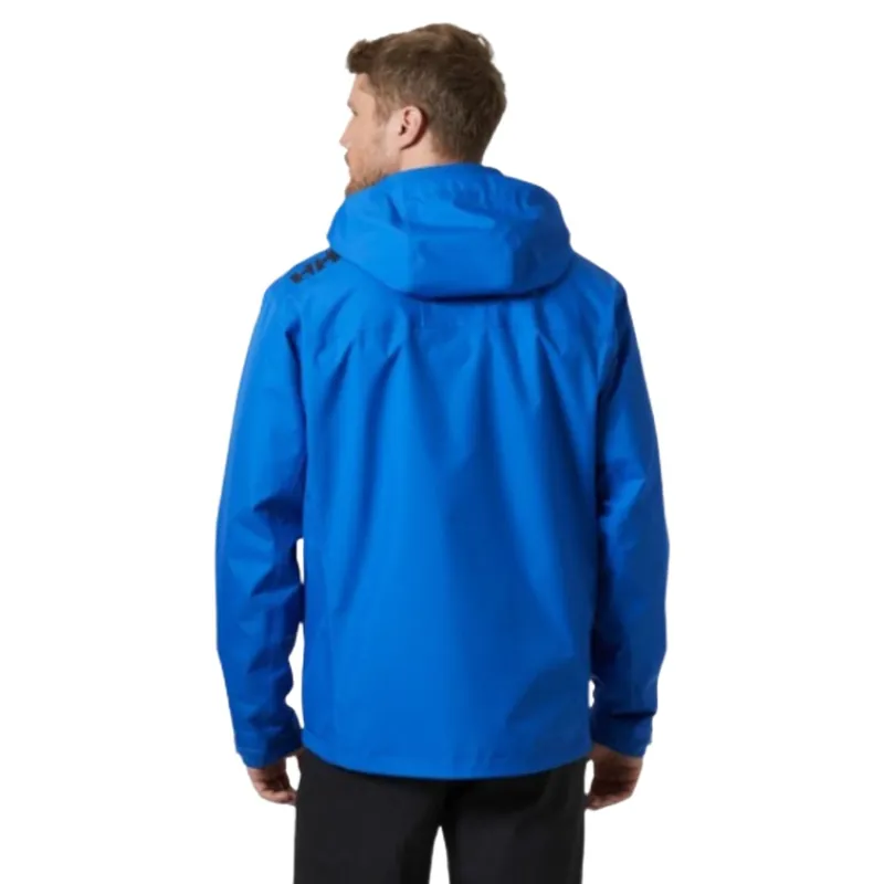 Helly Hansen Mens Crew Hooded Midlayer Jacket 2 in Cobalt 2.0-1