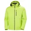 Helly Hansen Mens Crew Hooded Midlayer Jacket 2 in Luminous Green