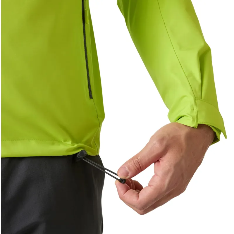 Helly Hansen Mens Crew Hooded Midlayer Jacket 2 in Luminous Green-9