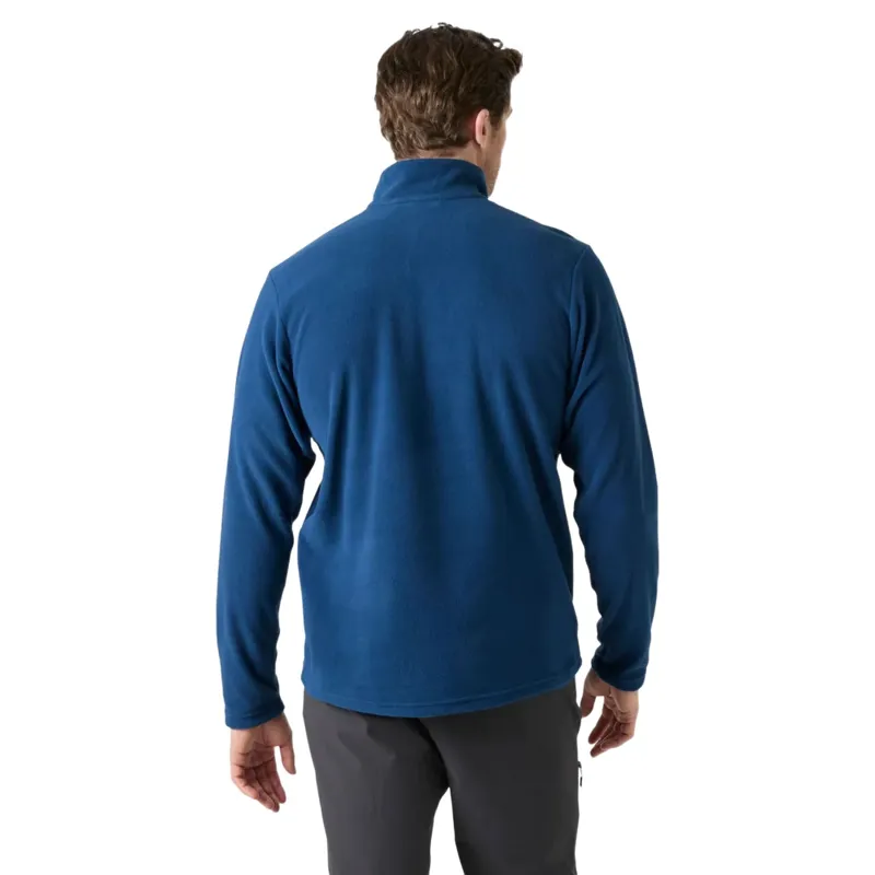 Helly Hansen Mens Daybreaker 1/2 Zip Fleece in Dark Blue-2
