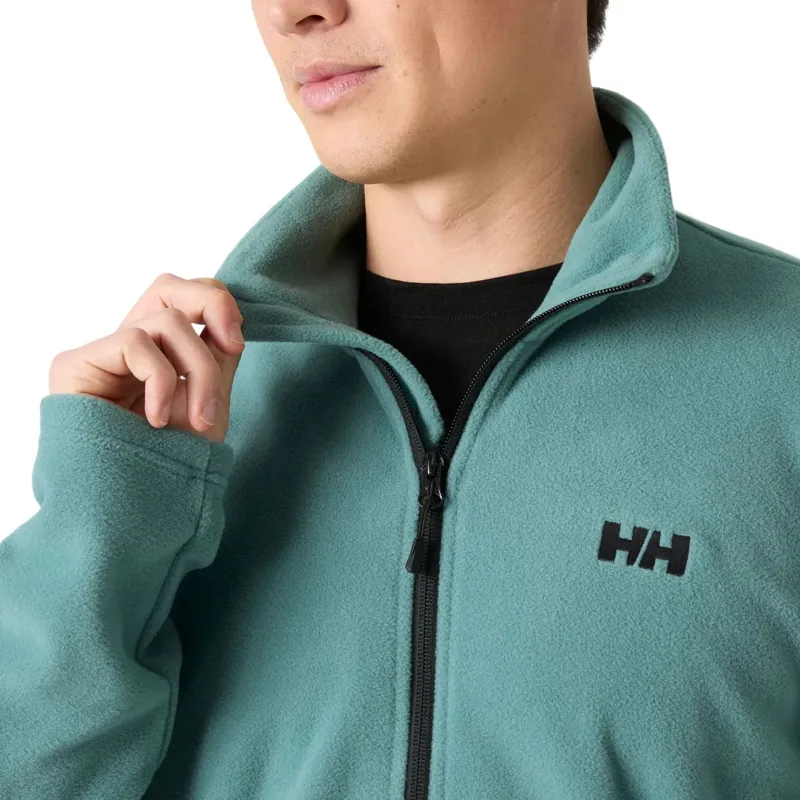 Helly Hansen Mens Daybreaker Fleece Jacket in Opal Green-1