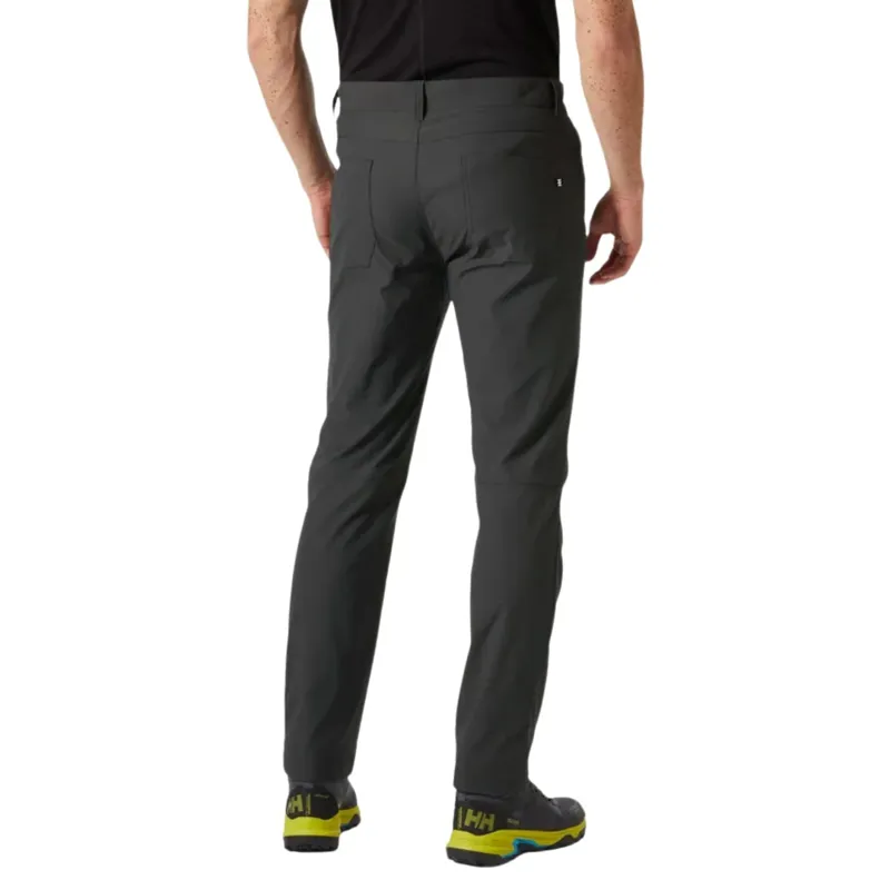 Helly Hansen Mens Holmen 5 Pocket Pant Long Length in Ebony-1