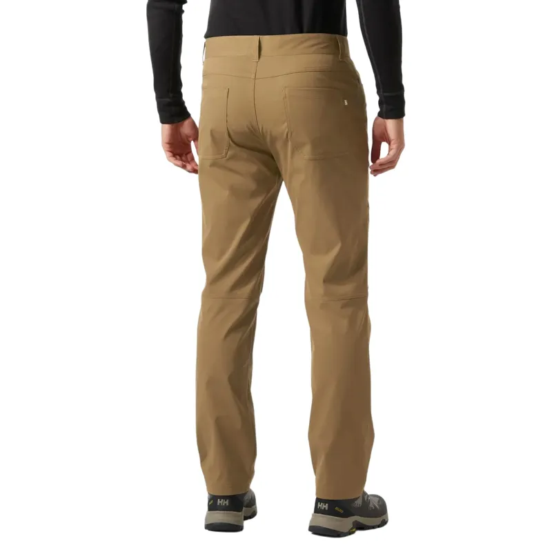 Helly Hansen Mens Holmen 5 Pocket Pant Regular Length in Sepia-2