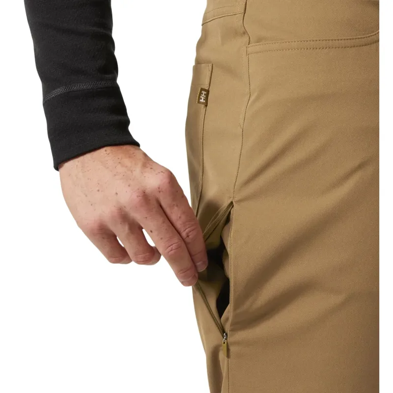 Helly Hansen Mens Holmen 5 Pocket Pant Regular Length in Sepia-1
