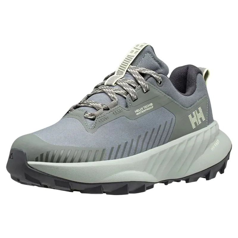 Helly Hansen Women's Awe Hiker HT Shoes in Grey Cactus / Washed Lime