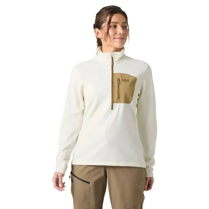 Helly Hansen Women's Versalite 1/2 Zip Fleece in Snow