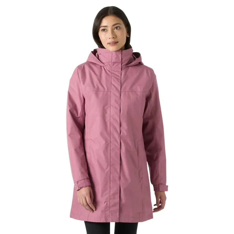 Helly Hansen Womens Aden Long Coat in Wildberry