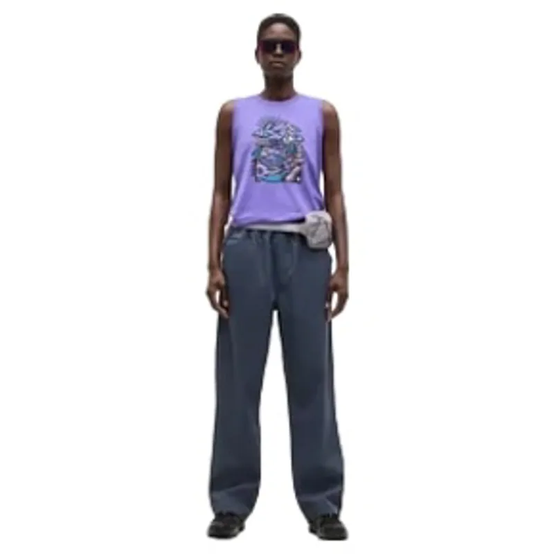 Helly Hansen Womens Holmen Relaxed Pant Regular Length in Alpine Frost-2