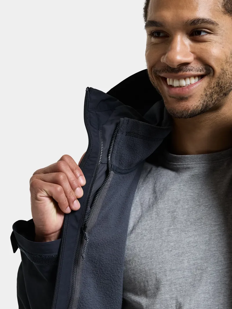 Didriksons Mens Trien 2 Jacket in Dark Night Blue-7