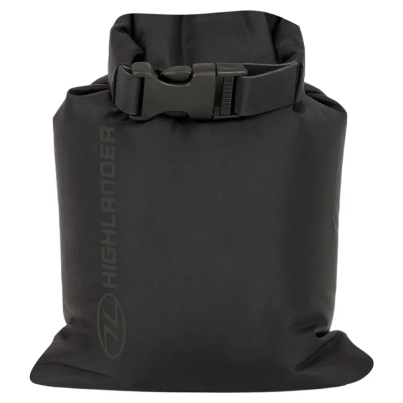 Highlander Lightweight Dry Sack 1L in Black