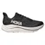 Hoka Clifton 10 Women's Wide Running Shoes in Black / White
