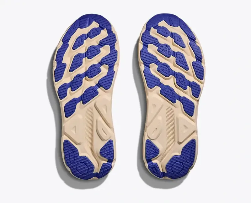 Hoka Clifton 9 GTX Mens Running Shoes in Gravel / Eggshell-3