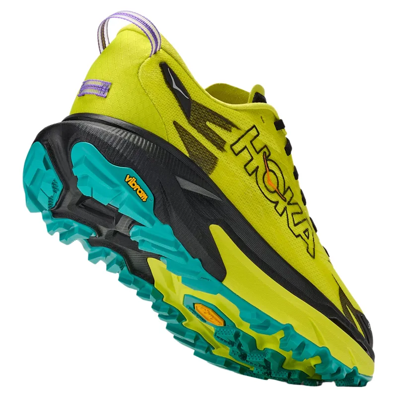 Hoka Men's Mafate 5 Trail Running Shoes in Frost / Hoka Citrus-3