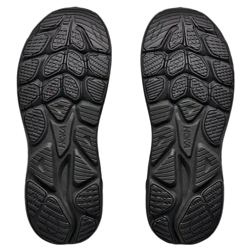 Hoka Mens Clifton 11 GTX in Varsity Burgundy / Carbon Black-6