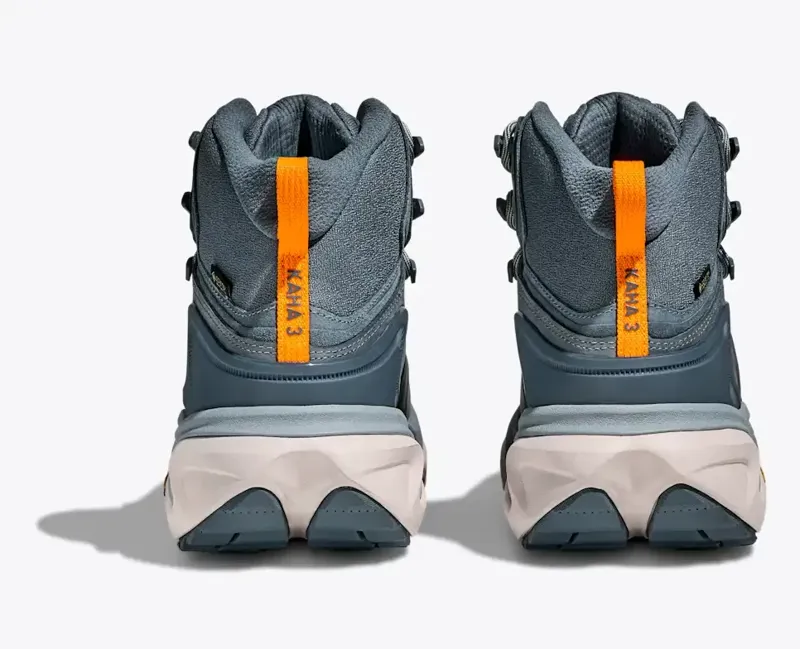 Hoka Mens Kaha 3 GTX in Faded Navy / Washed Blue-2