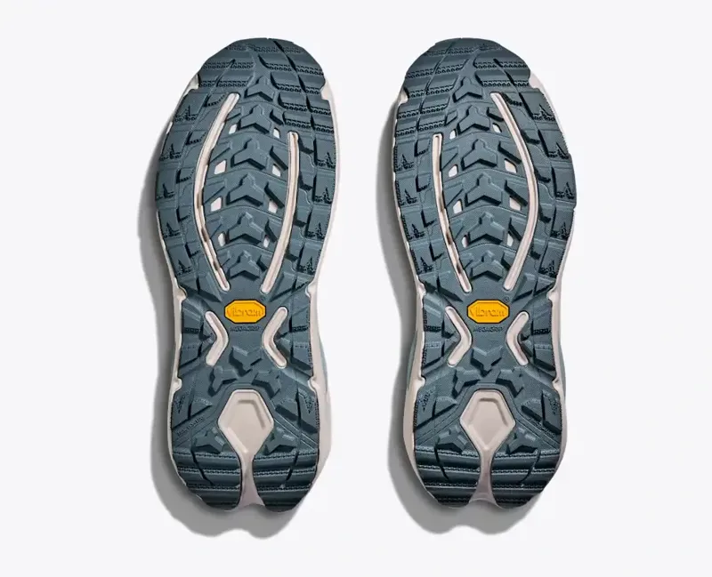 Hoka Mens Kaha 3 GTX in Faded Navy / Washed Blue-3