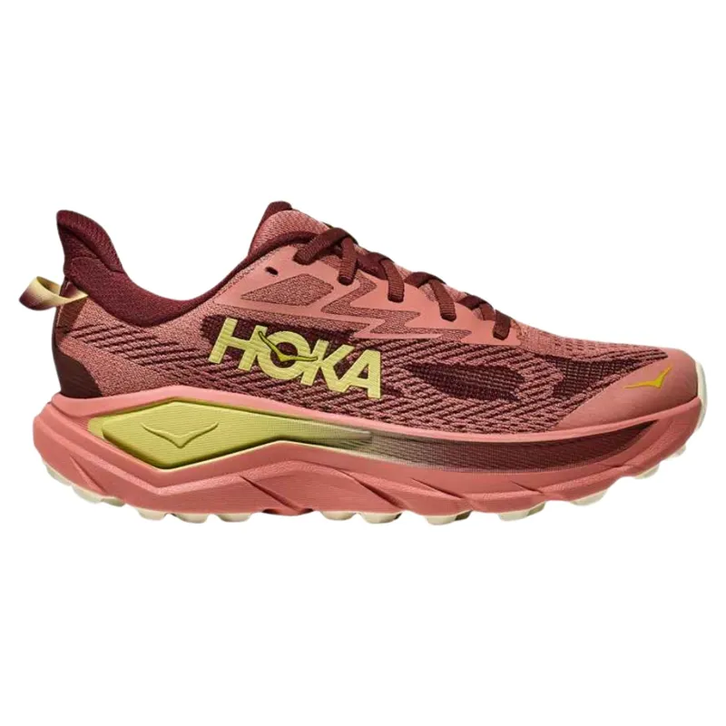 Hoka Women's Challenger 8 in Blush / Dark Cedar