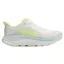 Hoka Women's Clifton 11 Wide Running Shoe in Frost / Neon Yuzu