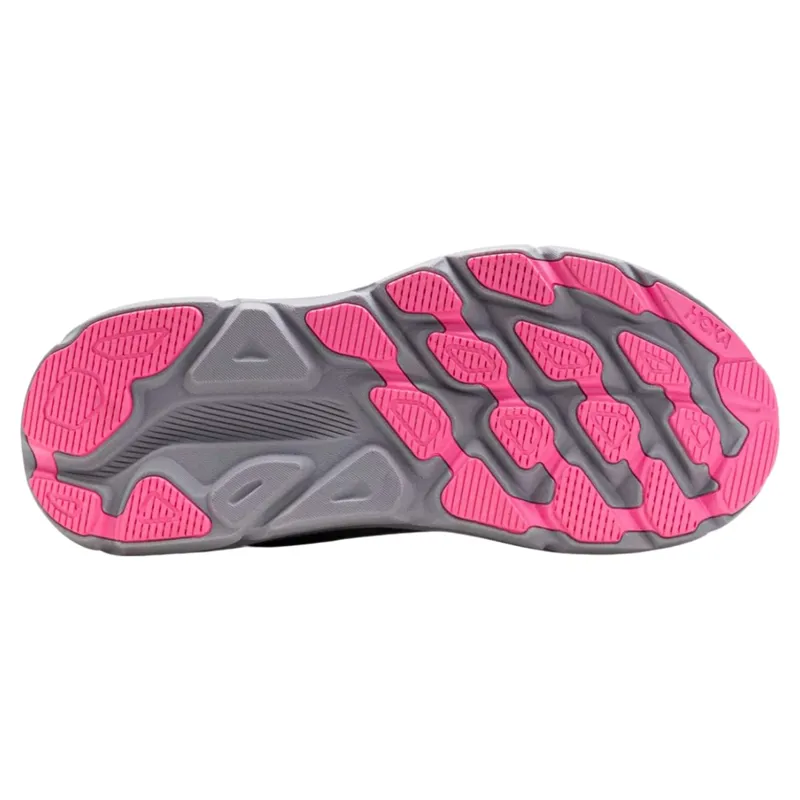 Hoka Women's Clifton 9 GTX Road Shoe in Grey Skies / Foggy Grey-3