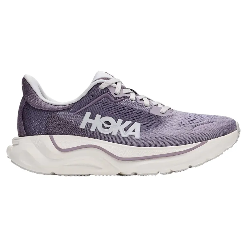 Hoka Womens Arahi 9 in Purple Fog / Mellow Lilac