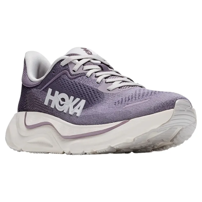 Hoka Womens Arahi 9 in Purple Fog / Mellow Lilac-5