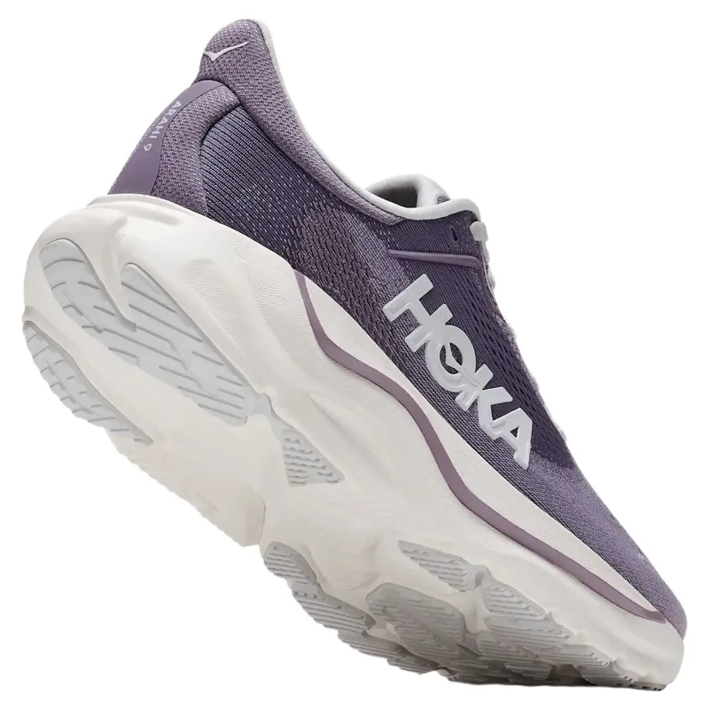 Hoka Womens Arahi 9 in Purple Fog / Mellow Lilac-3