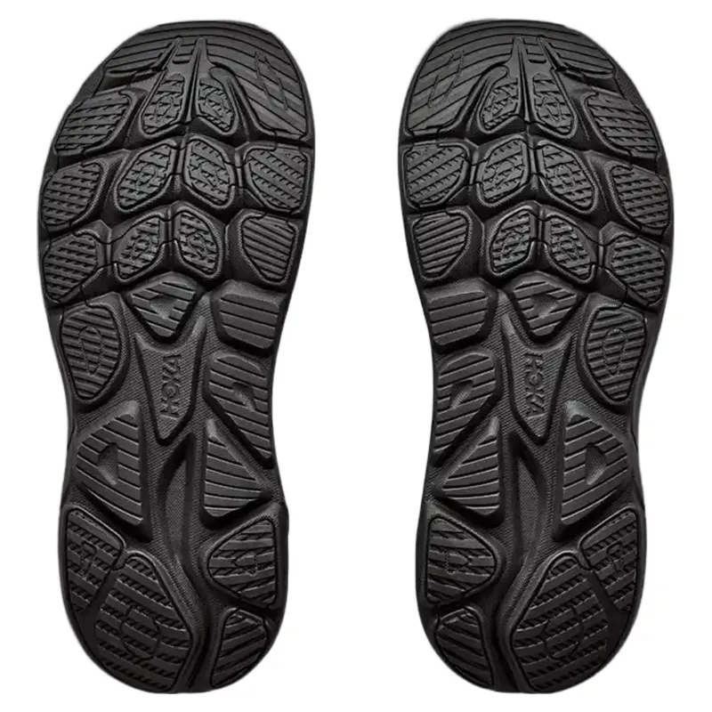 Hoka Womens Clifton 11 GTX Shoes in Black / Black-6