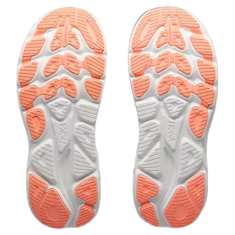 Hoka Womens Clifton 11 Trainer in Faded Navy / Glimmering Blue-6
