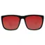 I-Sea Men's Wyatt Polarised Sunglasses in Black with Red Mirror Lens