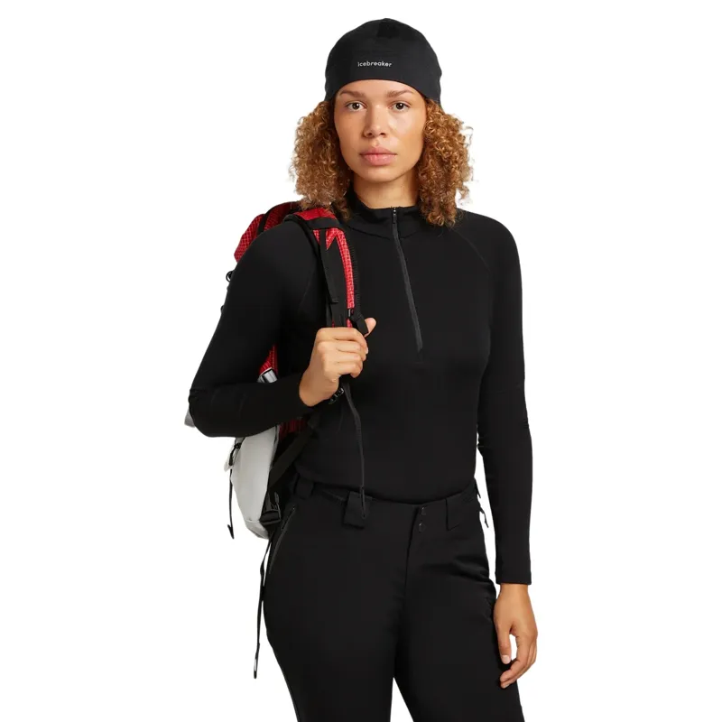Icebreaker 200 Oasis Beanie in Black-6
