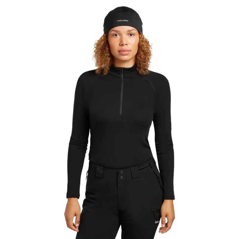 Icebreaker 200 Oasis Beanie in Black-7