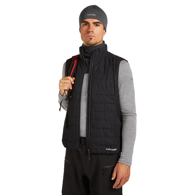 Icebreaker 200 Oasis Beanie in Jet Heather-6