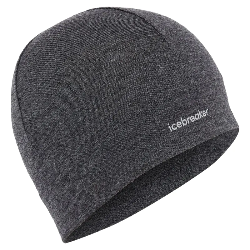 Icebreaker 200 Oasis Beanie in Jet Heather-2