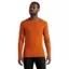 Icebreaker Mens 200 Oasis Long Sleeve Crewe Base Layer in Spice