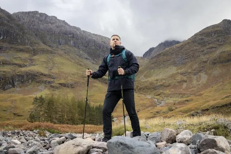 Vango Annapurna Carbon Walking Pole Single in Lime-11