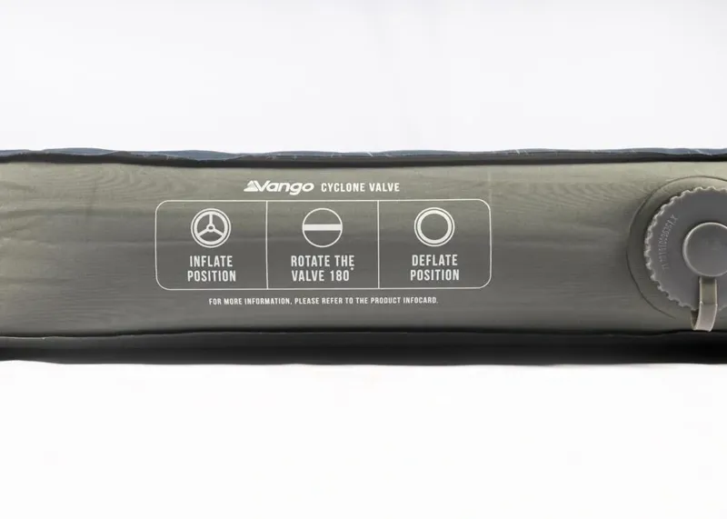 Vango Arcadia 7.5cm Grande Self-Inflating Mat in Deep Blue-4