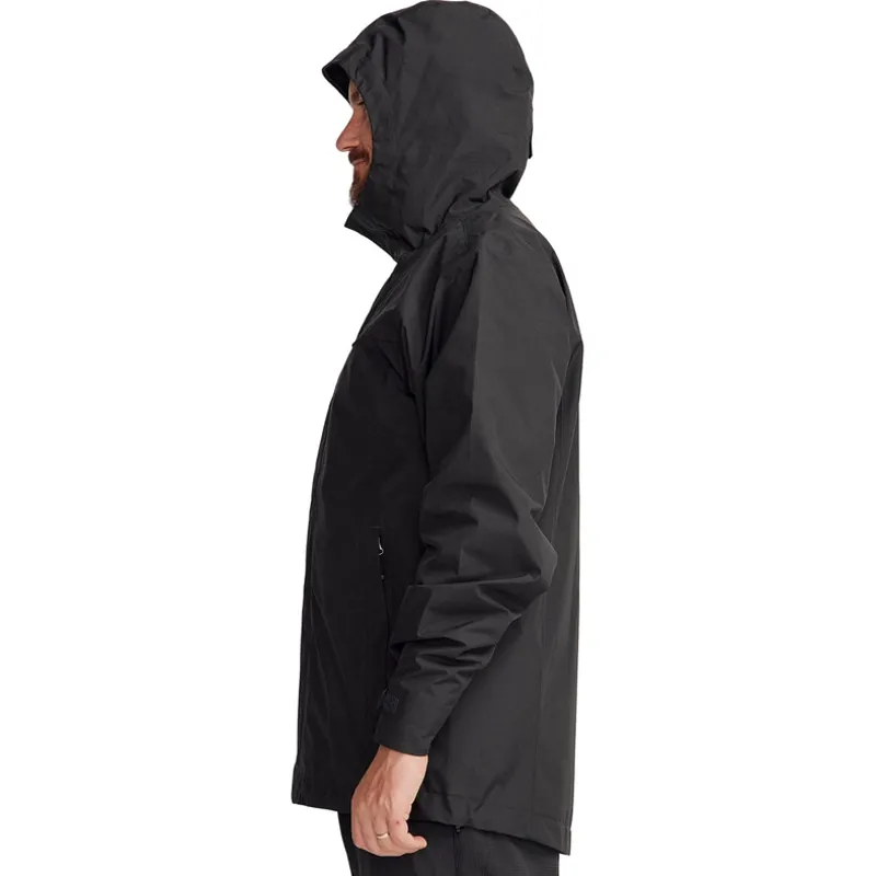 Kathmandu Bealey 2L GORE-TEX Men's Rain Jacket in Black Stingray-2