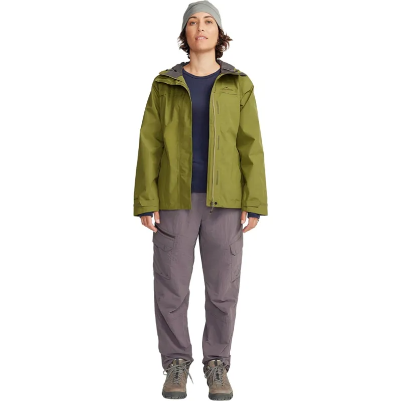Kathmandu Bealey 2L Gore-Tex Womens Rain Jacket in Dark Fern-1