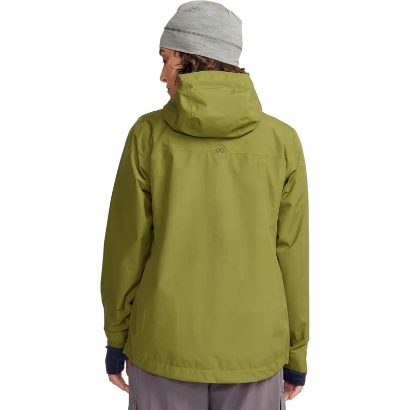 Kathmandu Bealey 2L Gore-Tex Womens Rain Jacket in Dark Fern-3