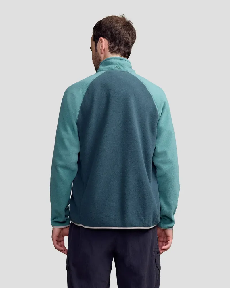 Kathmandu Men's Trailhead Lightweight Fleece Pullover in Light Forest-3