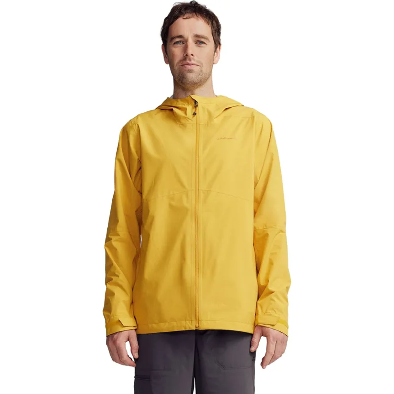 Kathmandu Mens Trailhead Stretch 2.5L Rain Jacket in Golden