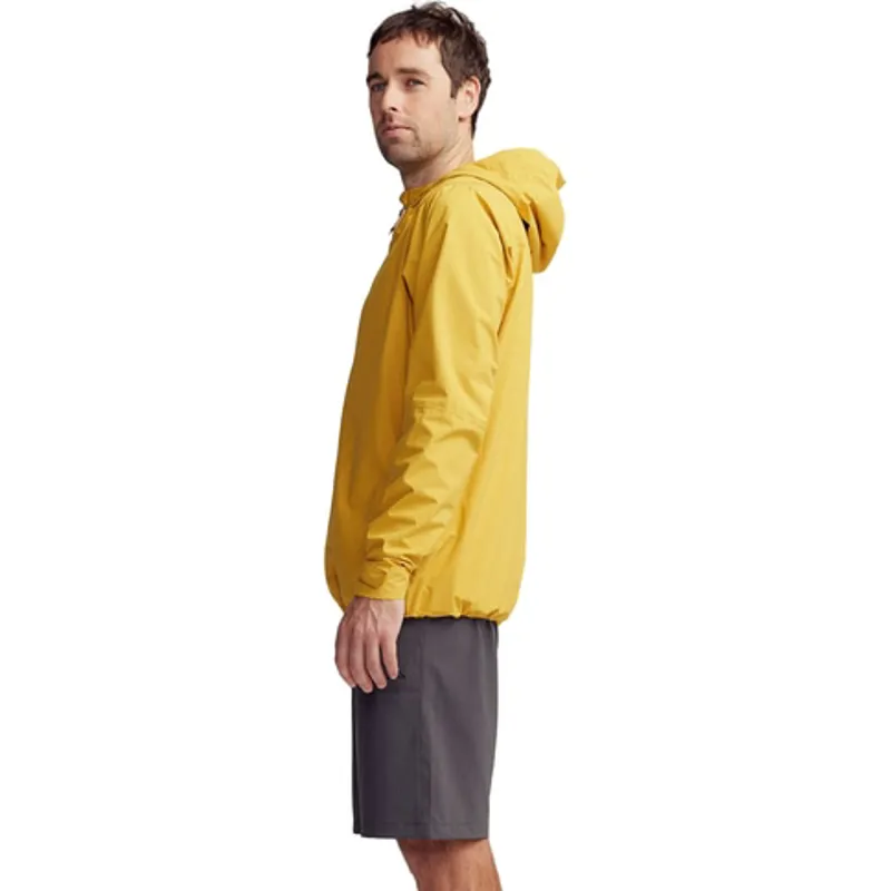 Kathmandu Mens Trailhead Stretch 2.5L Rain Jacket in Golden-1
