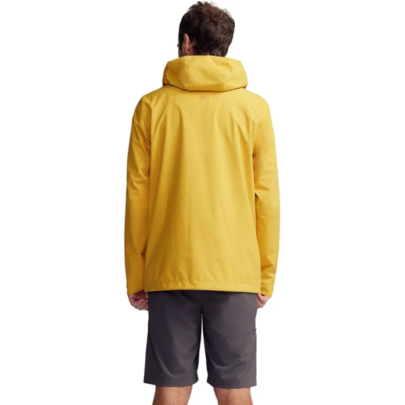 Kathmandu Mens Trailhead Stretch 2.5L Rain Jacket in Golden-2