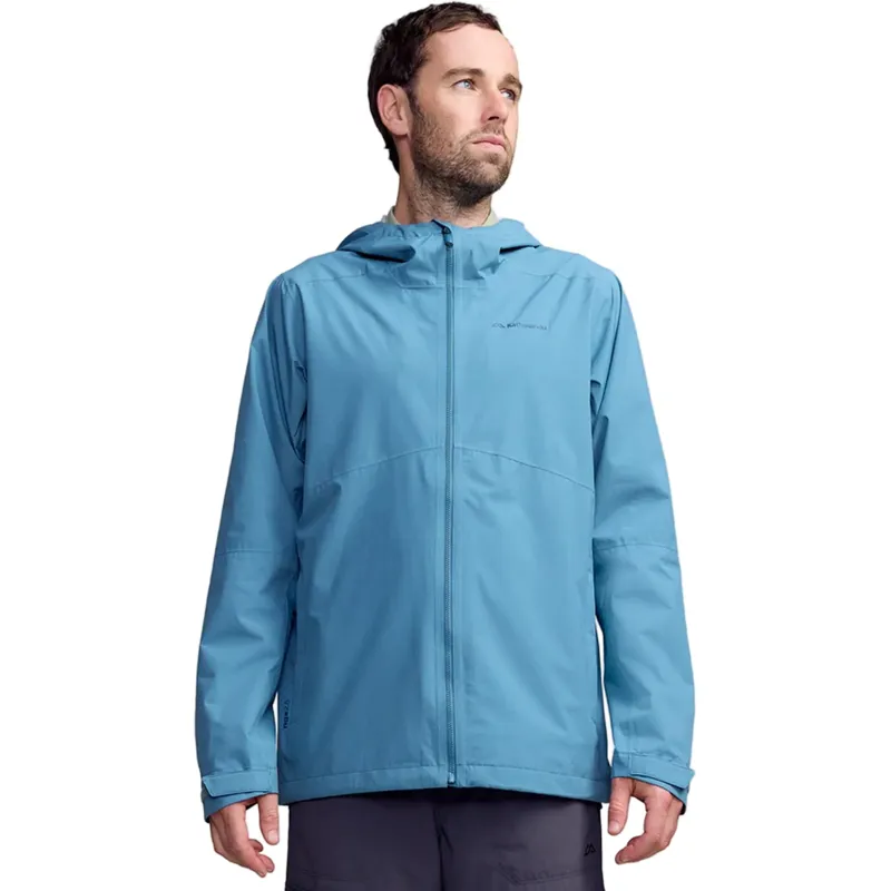Kathmandu Mens Trailhead Stretch 2.5L Rain Jacket in Washed Blue