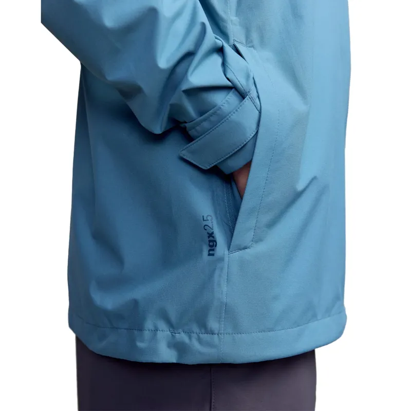 Kathmandu Mens Trailhead Stretch 2.5L Rain Jacket in Washed Blue-3