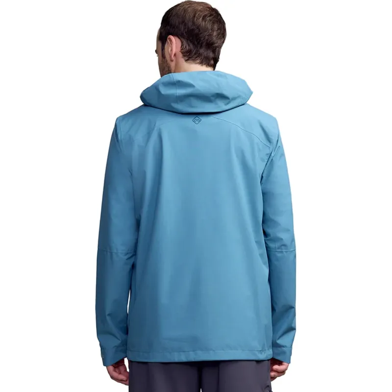 Kathmandu Mens Trailhead Stretch 2.5L Rain Jacket in Washed Blue-4