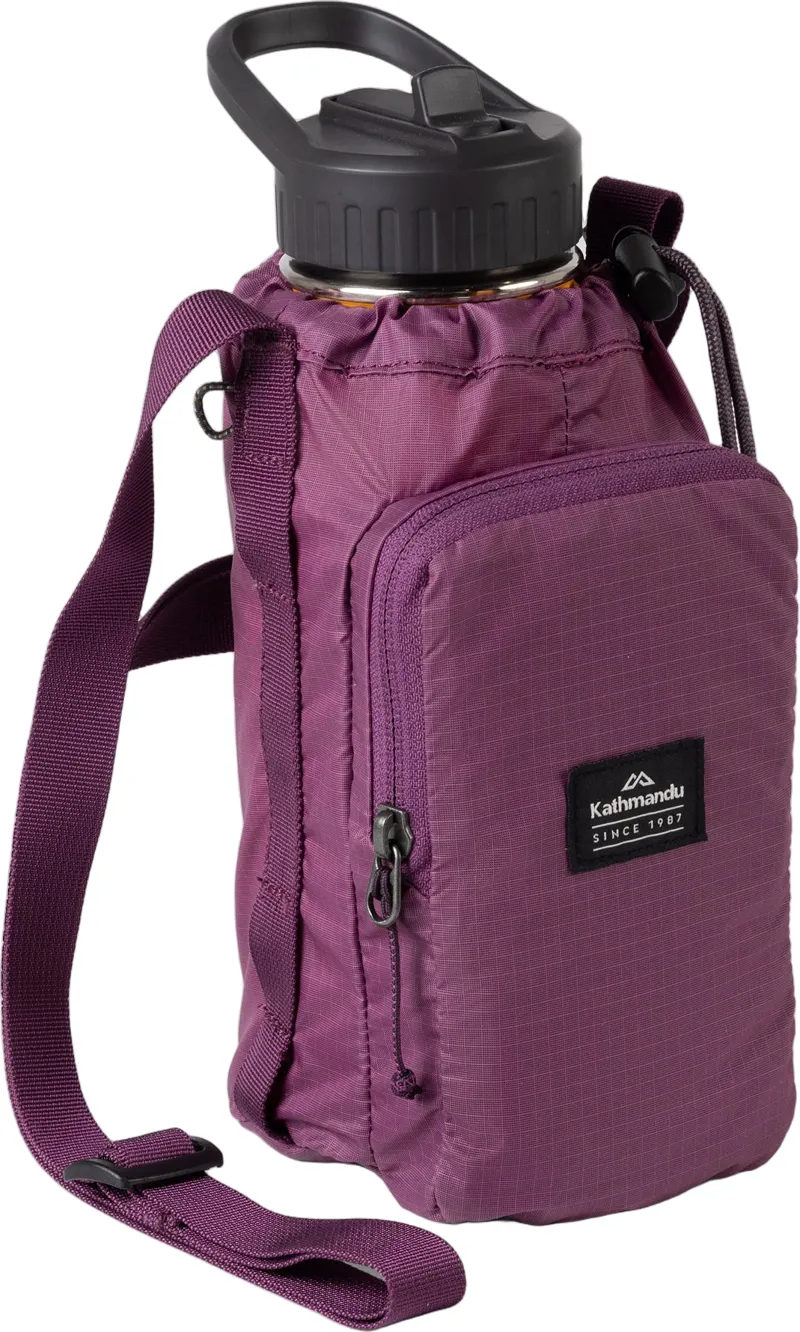 Kathmandu Pack and Go Bottle Holder in Washed Berry