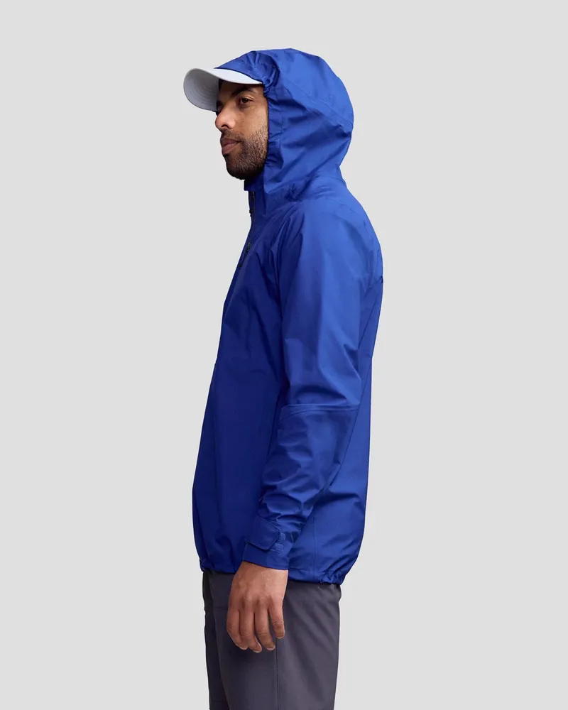Kathmandu Ridge 3L Gore-Tex Mens Rain Jacket in Bright Navy-1