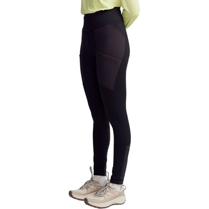 Kathmandu Ridge Women's Hybrid Leggings in Black Stingray-1